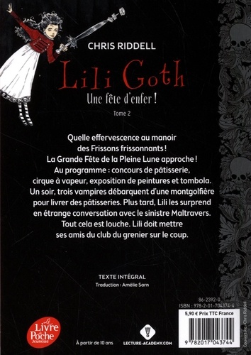 Lili Goth Tome 2 Une fête d'enfer