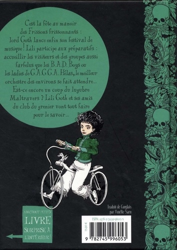 Lili Goth Tome 4 La symphonie sinistre. Avec un livre surprise à l'intérieur