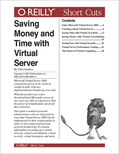 Chris Sanders - Saving Money and Time with Virtual Server.