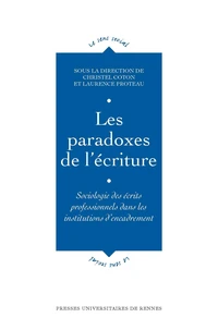 Les paradoxes de l'écriture