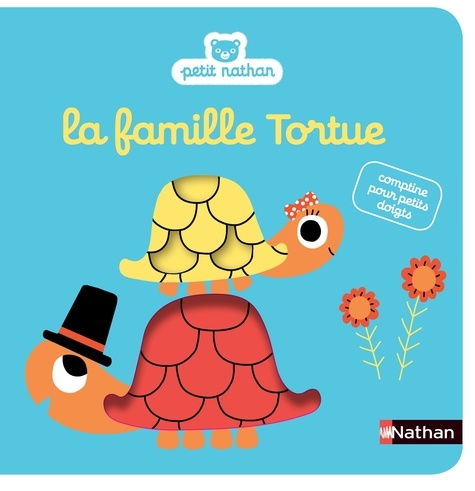 Christel Denolle - La famille tortue - Comptine pour petits doigts.