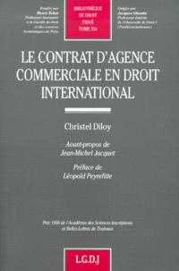 Christel Diloy - Le Contrat D'Agence Commerciale En Droit International.