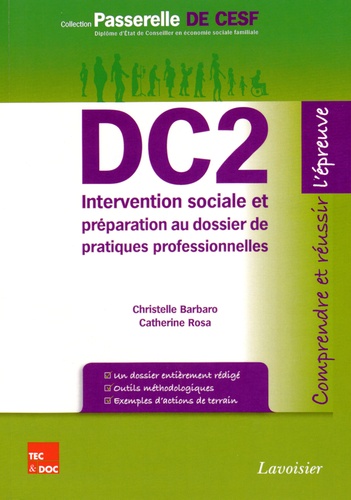 Christelle Barbaro et Catherine Rosa - DC2 Intervention sociale et préparation au dossier de pratiques professionnelles.