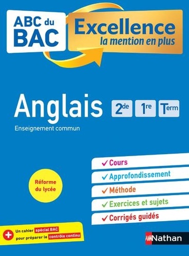 Anglais 2de 1re Tle  Edition 2020