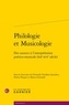 Christelle Chaillou-Amadieu et Oreste Floquet - Philologie et Musicologie - Des sources à l'interprétation poético-musicale (XIIe-XVIe siècle).