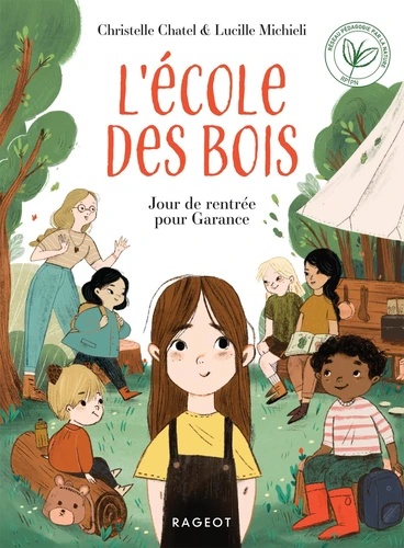 Couverture de L'école des bois Jour de rentrée pour Garance