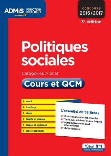 Politiques sociales. Cours et QCM 3e édition
