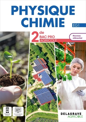 Christelle Langrand et Kahina Attal - Physique - Chimie 2de Bac Pro Enseignement Agricole - Pochette élève.