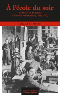 A l'école du soir