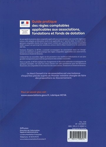 Guide pratique des règles comptables applicables aux associations, fondations et fonds de dotation