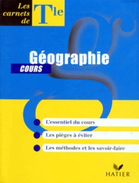 Christian Barret - Geographie Terminale Cours.