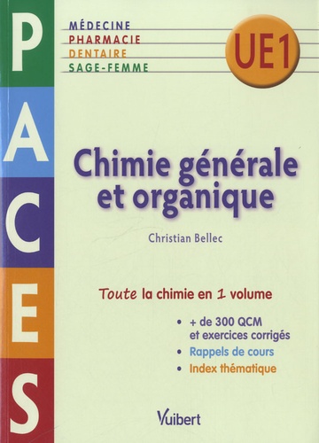 Christian Bellec - Chimie générale et organique - PACES UE1.