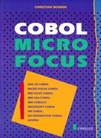 Christian Bonnin - COBOL Micro Focus.