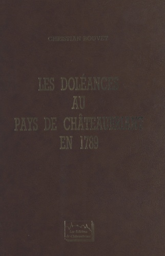 Les doléances au pays de Châteaubriant en 1789
