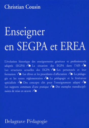 Christian Cousin - Enseigner En Segpa Et Erea.