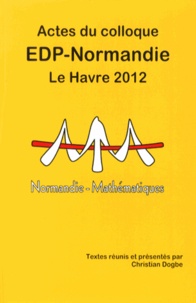Christian Dogbe - Actes du colloque EDP-Normandie Le Havre 2012.