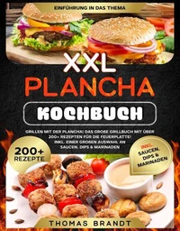 XXL Plancha Kochbuch