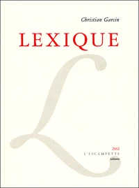 Lexique