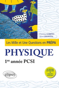 Télécharger le livre de google book Les 1001 questions de la physique en prépa 1re année PCSI