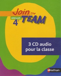 Anglais 4e Join the Team - 3 CD audio pour la classe.pdf