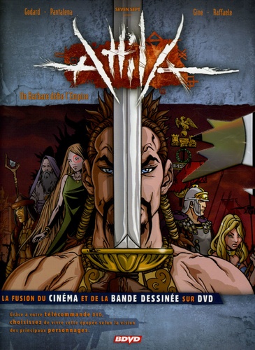 Christian Godard et Laurent Bendjebbour - Attila - Un Barbare défie l'Empire. 1 DVD