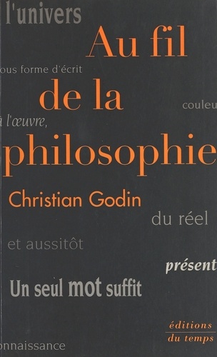 Au fil de la philosophie