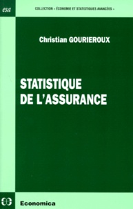 Christian Gourieroux - Statistique de l'assurance.