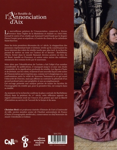 Le retable de l'Annonciation d'Aix. Récit, prophétie et accomplissement dans l'art de la fin du Moyen Âge
