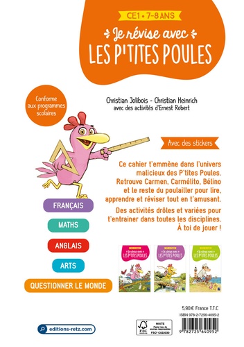 Je révise avec les p'tites poules CE1  Edition 2021