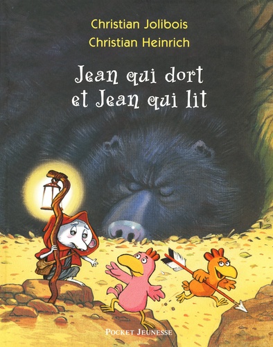 Christian Jolibois et Christian Heinrich - Les P'tites Poules  : Jean qui dort et Jean qui lit.