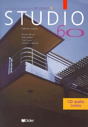 Christian Lavenne - Studio 60, méthode de français, niveau 1. 1 CD audio