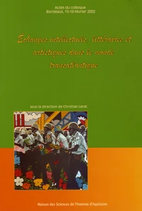 Echange intellectuels, littéraires et artistiques dans le monde transatlantique