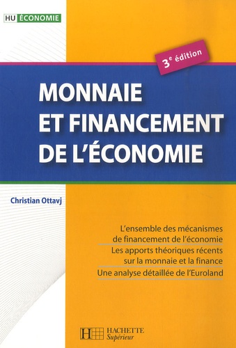 Monnaie et financement de l'économie 3e édition