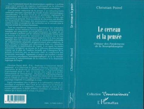 Christian Poirel - Le cerveau et la pensée - Critique des fondements de la neurophilosophie.