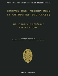 Corpus des inscriptions et antiquités sud-arabes