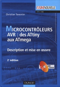 Christian Tavernier - Les microcontrôleurs AVR - Description et mise en oeuvre. 1 Cédérom