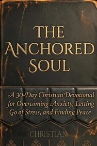 THE ANCHORED SOUL:  A 30-Day Christian Devotional for Overcoming Anxiety, Letting Go of Stress, and Finding Peace