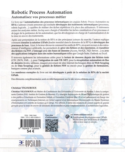 Robotic Process Automation. Automatisez vos processus métier