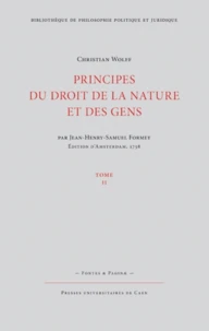 Principes du droit de la nature et des gens