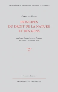 Principes du droit de la nature et des gens