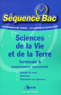 Christian Zaninotto et Thomas Brisbout - Sciences de la vie et de la terre, terminale S - Enseignement obligatoire.