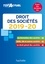 Droit des sociétés  Edition 2019-2020 - Occasion