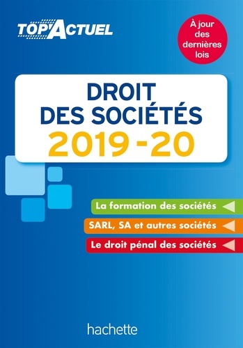 Droit des sociétés  Edition 2019-2020