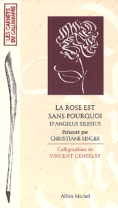 Christiane Singer et Angelus Silesius - .