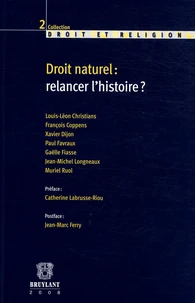Droit naturel : relancer l'histoire?