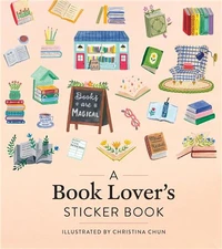 A book lover's sticker book