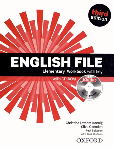 Christina Latham-Koenig et Clive Oxenden - English File Elementary Workbook with Key. 1 Cédérom