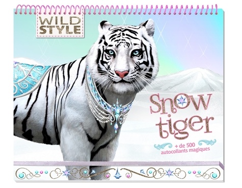 Snow tiger. Avec plus de 550 autocollants