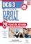 DCG 3 Droit social. Fiches de révision  Edition 2021-2022