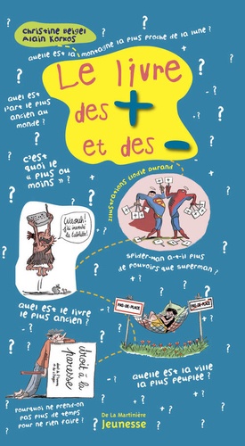 Christine Beigel et Alain Korkos - Le livre des + et des -.